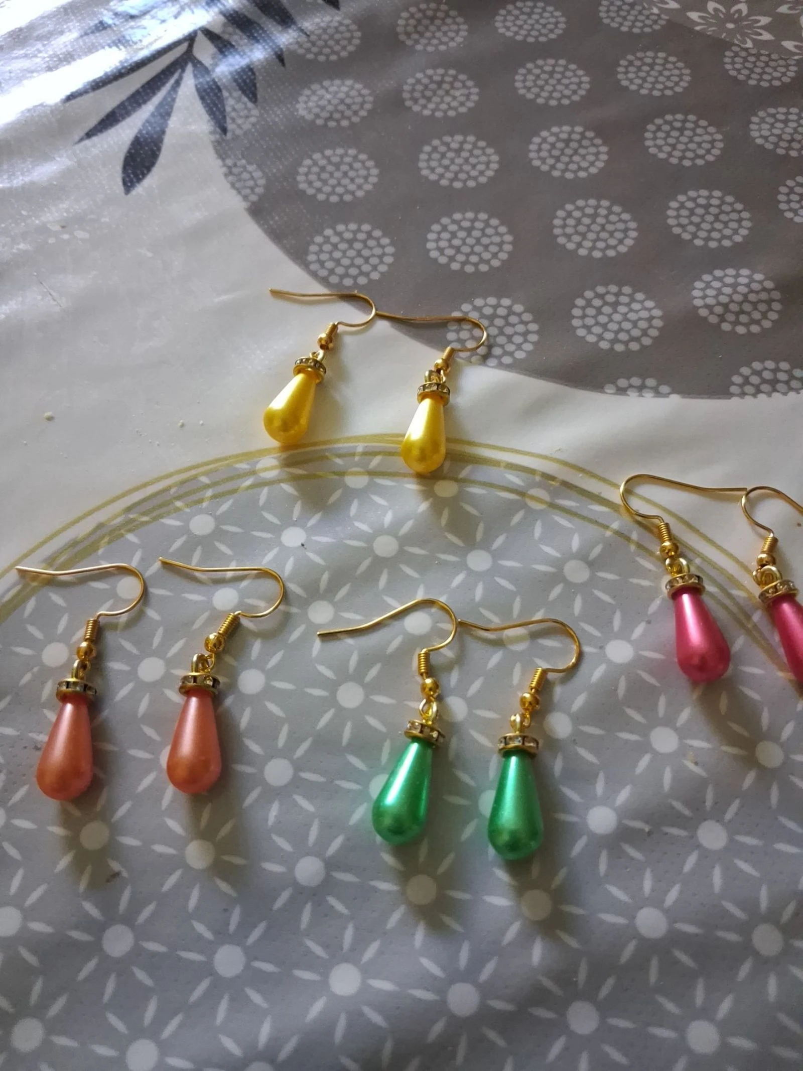 Set van 4 paar elegante oorbellen – photo 4